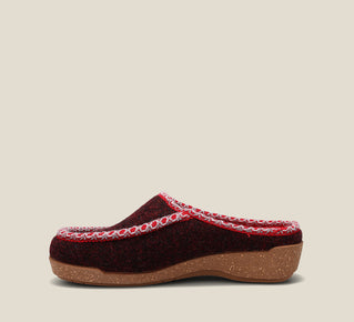 Taos Shoes Women's Woolma-Deep Red - Click Image to Close