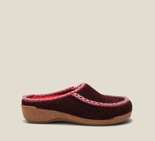 Taos Shoes Women's Woolma-Deep Red - Click Image to Close