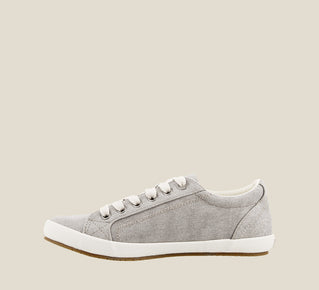 Taos Shoes Women's Star-Grey Wash Canvas - Click Image to Close