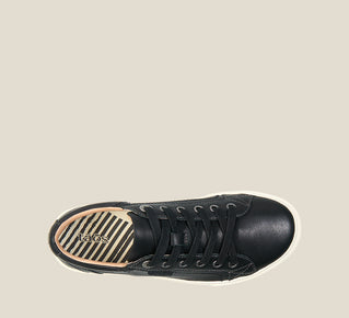 Taos Shoes Women's Plim Soul Lux-Black Leather
