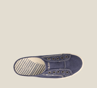 Taos Shoes Women's Ez Soul-Blue Wash Canvas - Click Image to Close
