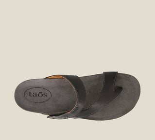 Taos Shoes Women's Lola-Black Leather