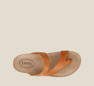 Taos Shoes Women's Lola-Cognac Leather - Click Image to Close