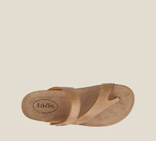 Taos Shoes Women's Lola-Tan Leather