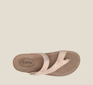 Taos Shoes Women's Lola-Shell Pink Multi