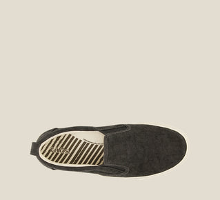 Taos Shoes Women's Rubber Soul-Charcoal Wash Canvas