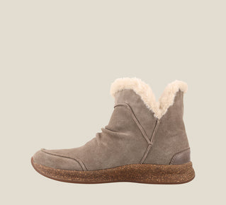 Taos Shoes Women's Future Mid-Dark Taupe Suede